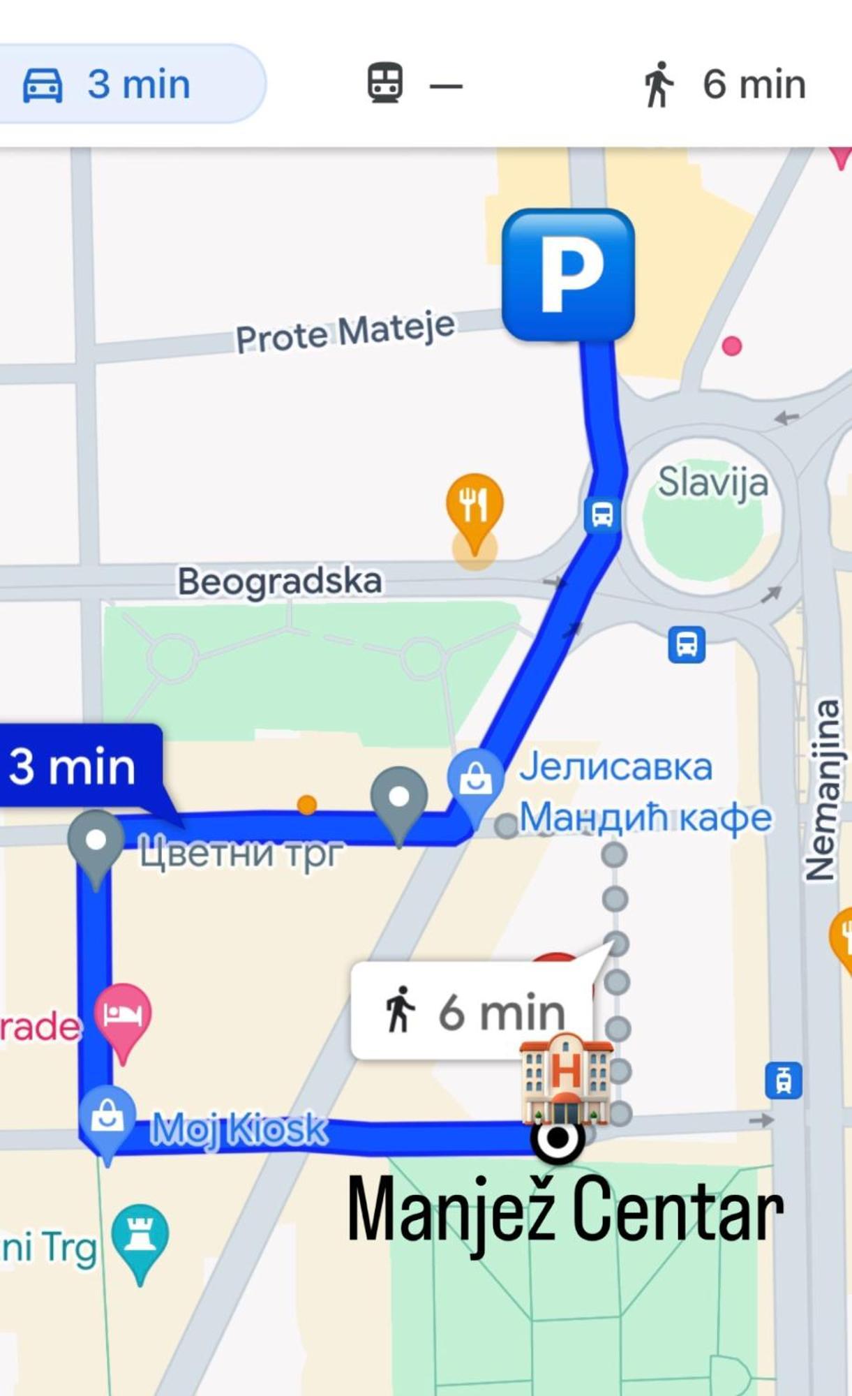 Manjez Centar Hotel Beograd Ngoại thất bức ảnh